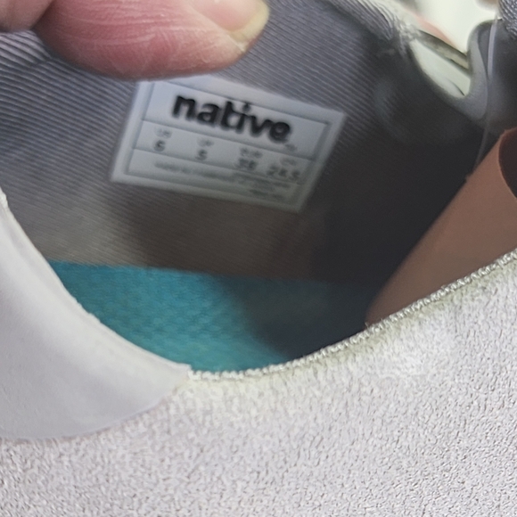 Native Gray Perforated Sneakers - Picture 7 of 7